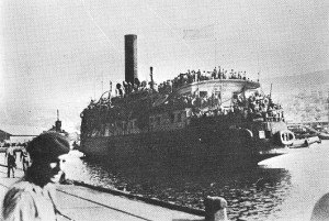 Exodus public domain 300x201 Israel History – Wars in Israel   leading up to the War of Independence