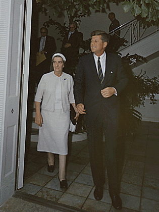 prime minister Golda Meir visiting President Kennedy public domain Israeli Heroes – Famous People in Israel – Golda Meir