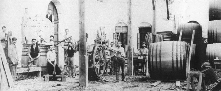 Winemaking barrel shop Zichron Yaakov in the 1890's 1890s winemaking barrel shop in Zikhron Yaakov Places To Visit In Israel – Israeli Sightseeing – Zichron Yaakov
